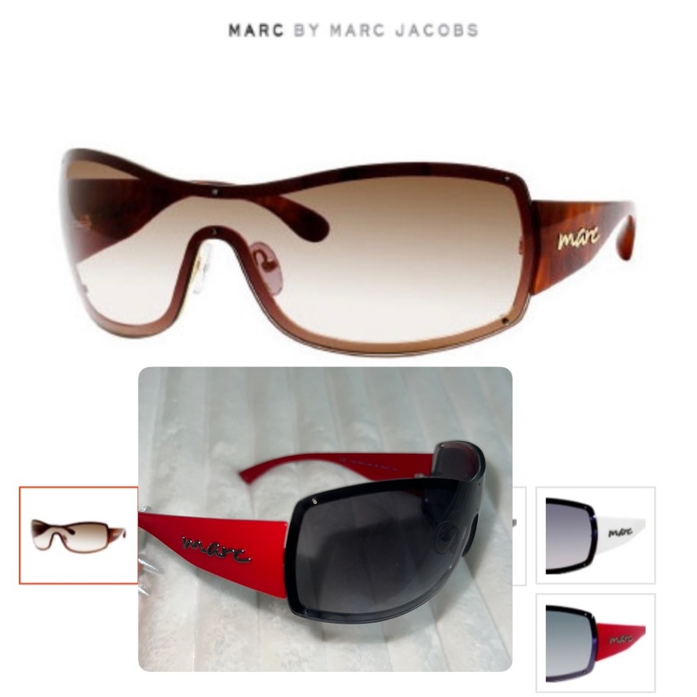 Marc Jacobs Red Shield Sunglasses